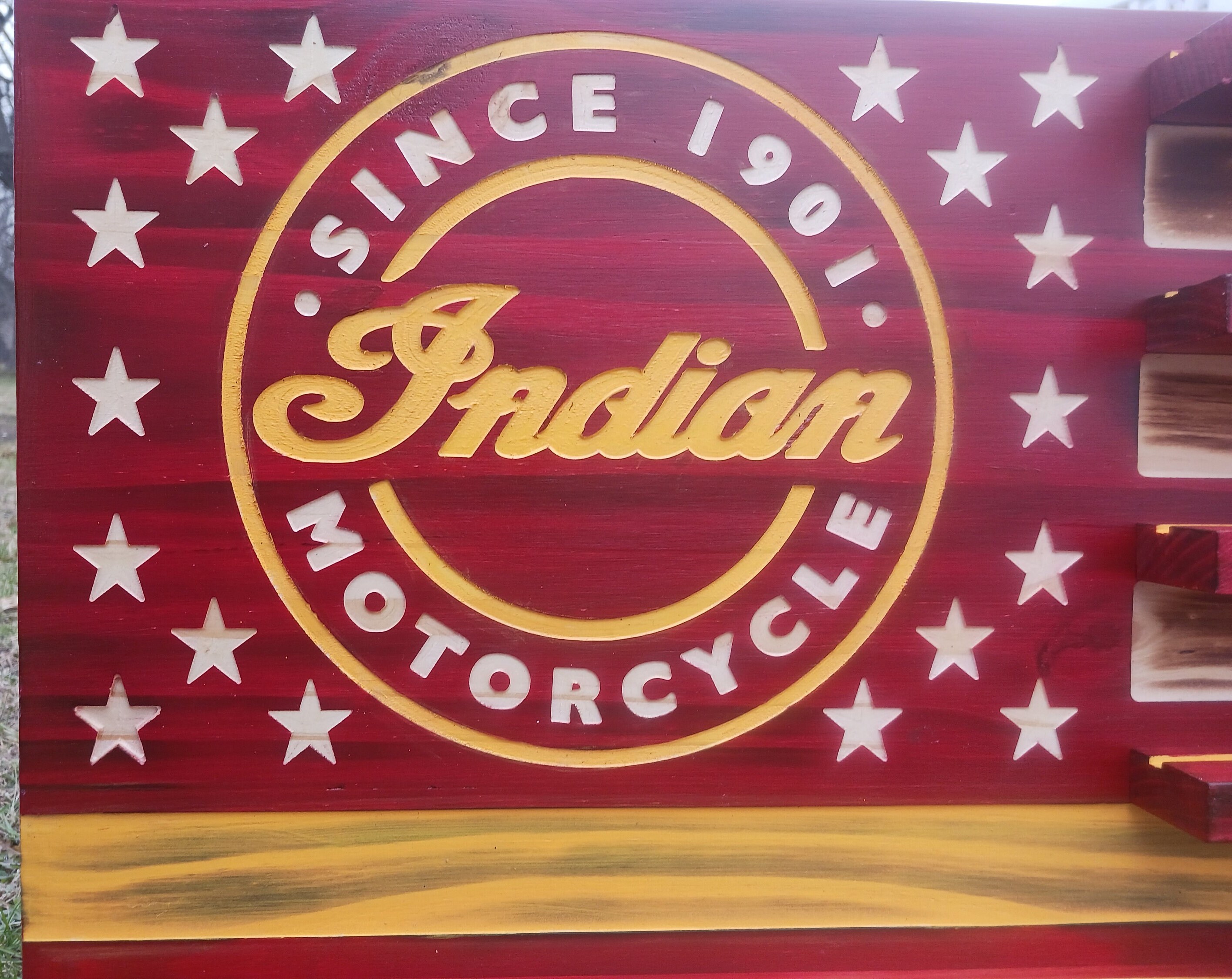 Indian Motorcycle Challenge Coin Display Indian Motorcycle Etsy
