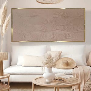 Beige minimalist textured wall art beige abstract acrylic painting modern 3D textured art original hand painted wall art contemporary art