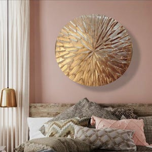 Gold abstract art modern abstract painting on canvas minimalist gold painting 3D textured art canvas gold leaf art for living room gold foil