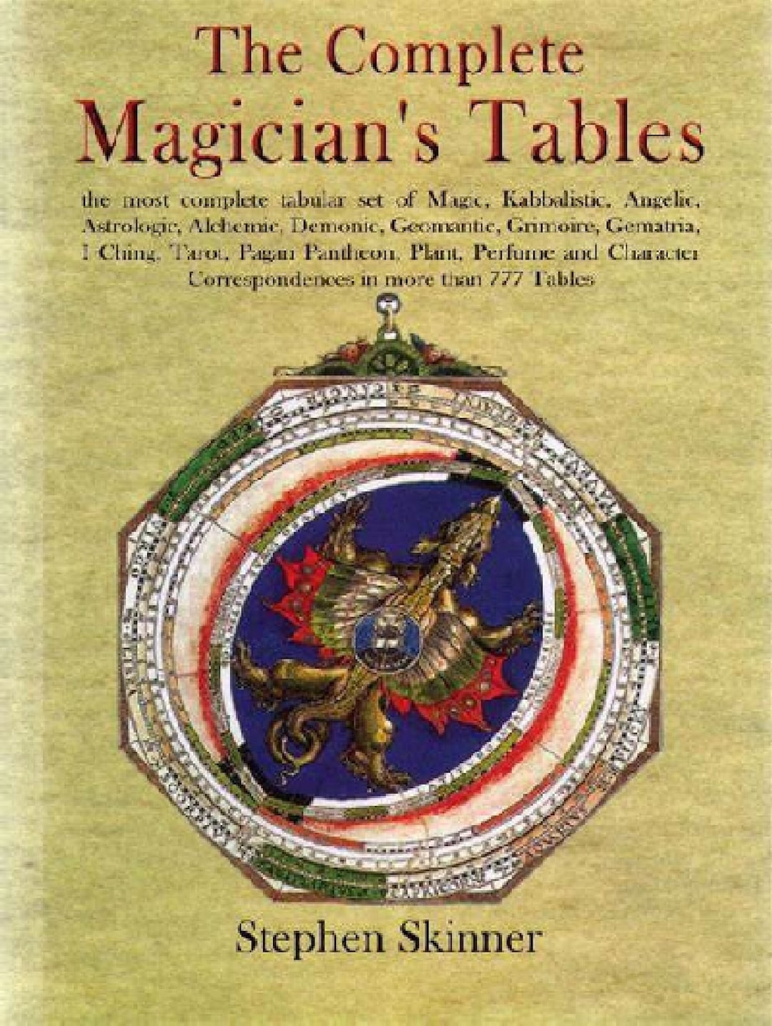 The Complete Magicians Tables Etsy