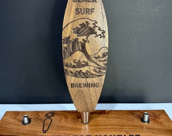 Surfboard Beer Tap Handle