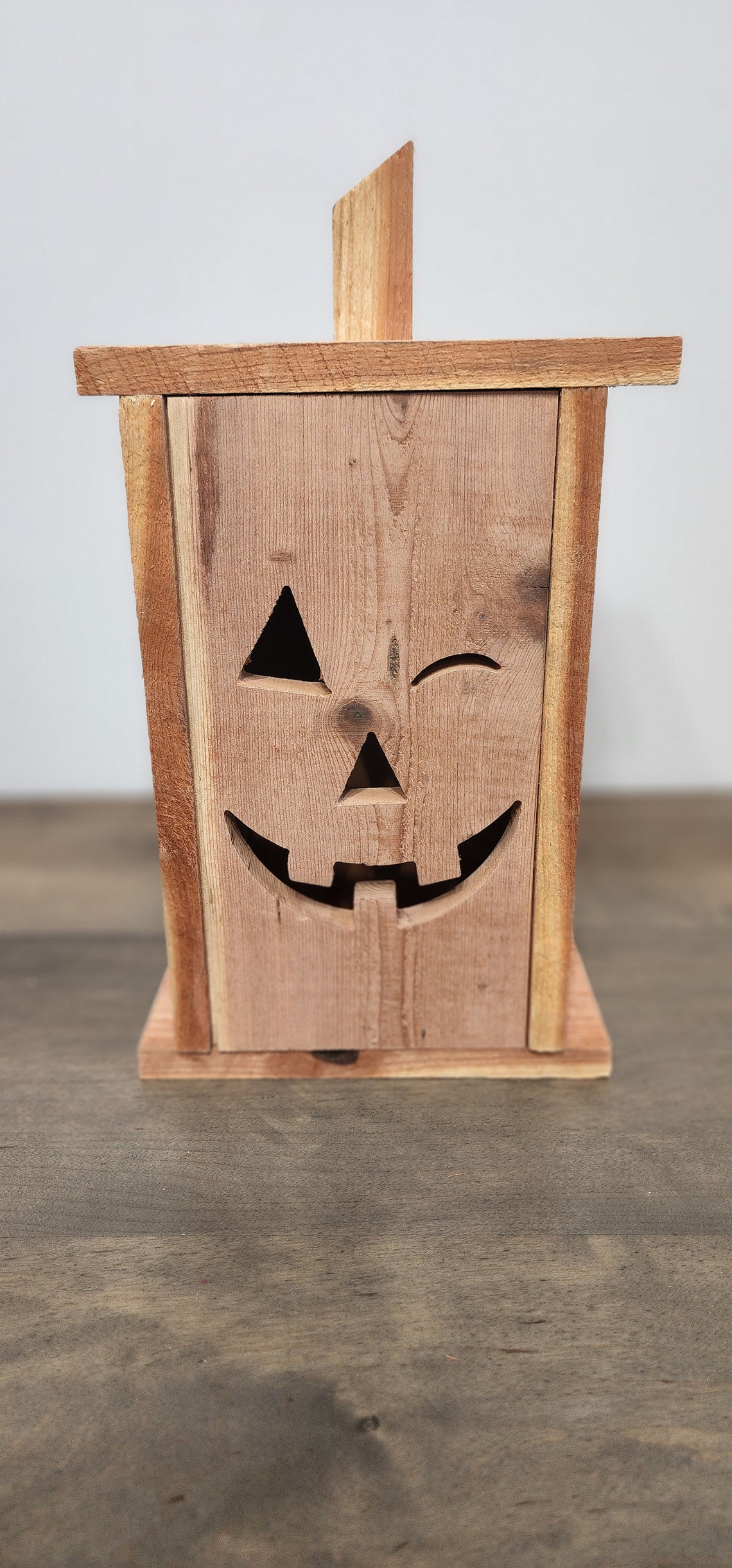 Wood Jack-o-lantern - Etsy