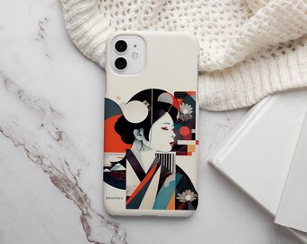 Japanese iPhone Cover | Bauhaus iPhone Case | Bauhaus Gift | iPhone 14 | iPhone 14 Pro | 13 Pro Max | 12 Pro | 13 Mini | 11 Pro Max