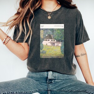 Art Tshirt | Gustav Klimt - Litzlbergkeller (1915) | Vintage Tshirt | Aesthetic Tshirt