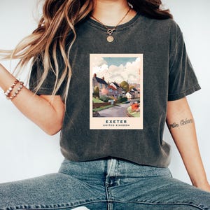 Exeter Tshirt | United Kingdom Apparel | UK City Shirt | Exeter Souvenir | Devon County Tee | Exeter Lover Gift