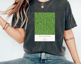 Vintage Tshirt | William Morris - Branch (1862) | Art Tshirt | Aesthetic Tshirt | Classic Design |