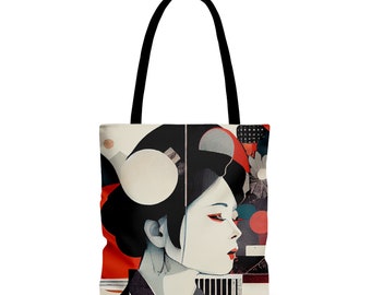Japanese Tote Bag | Bauhaus Gift | Fine Art Tote Bag | Aesthetic Tote Bag | Japanese Gift | Antique Tote Bag | Shopping Bags