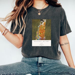 Art Tshirt | Gustav Klimt - Hope II (1907) | Vintage Tshirt | Aesthetic Tshirt | Abstract Tshirt