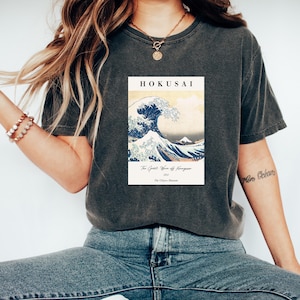 Great Wave Tshirt | Katsushika Hokusai - The Great Wave off Kanagawa | Vintage Tshirt | Aesthetic Tshirt