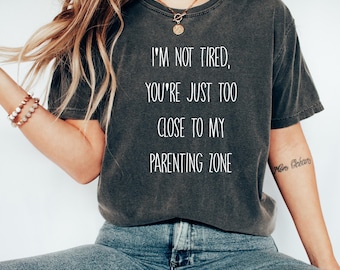 Elternschaft Shirt | Elternschaft T-Shirt | Lustiges Eltern-T-Shirt | Elternschaft Humor Shirt | Bleib zurück Tee