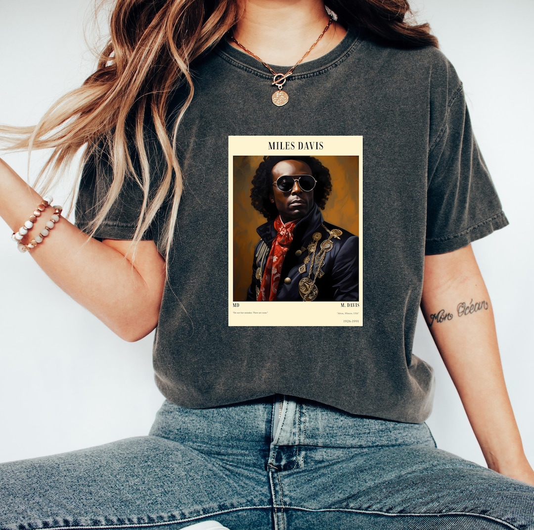マイルス・デイビスTシャツ | ジャズレジェンドアパレル