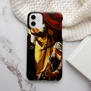 Fine Art iPhone Case | Artemisia Gentileschi - Judith and her Maidservant (1625) | Cute iPhone Case | iPhone 14 Pro | 13 Pro | 12 Pro