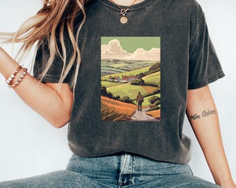 Devon Tshirt | England Tshirt | Travel Shirt | Devon Lover Gift | UK Apparel | Devon Souvenir Shirt | English Tee