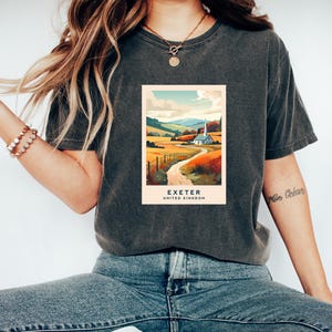 Exeter Tshirt | United Kingdom Tshirt | British Apparel | Exeter Clothing | Travel Shirt | Exeter Lover Gift