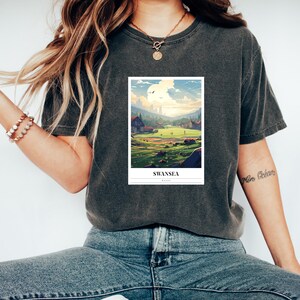 Swansea Tshirt | UK Tshirt | Wales Clothes | Swansea Gift | Travel Shirt | Swansea Souvenir | Swansea Apparel