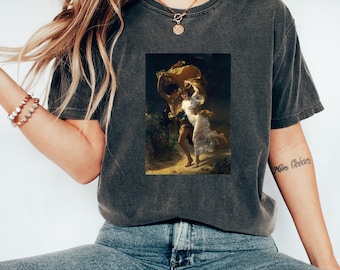 Art Tshirt | Pierre-Auguste Cot - The Storm (1880) | Vintage Tshirt | Aesthetic Tshirt