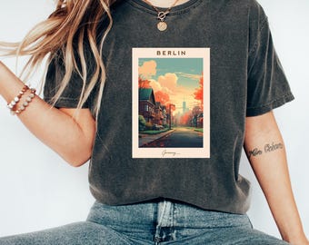 Berlin Tshirt | Germany Tshirt | Germany Clothes | Berlin Tshirt | Travel Shirt | Berlin Lover Gift