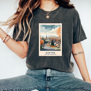 Exeter Tshirt | United Kingdom Tshirt | UK Clothes | Exeter Souvenir | Travel Shirt | Exeter Lover Gift