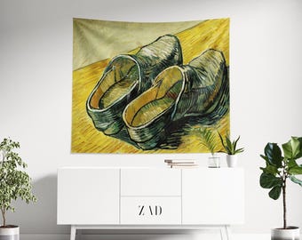 Van Gogh Tapestry, Oil Painting Tapestry, Art Tapestry, Van Gogh Painting, Vincent Van Gogh, Landscape Tapestry, Painting Tapestry