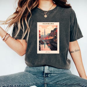 Hamburg Tshirt | Germany Tshirt | Germany Clothes | Hamburg Tshirt | Travel Shirt | Hamburg Lover Gift