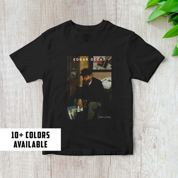 Art Tshirt | Edgar Degas - the Collector of Prints (1866) | Edgar