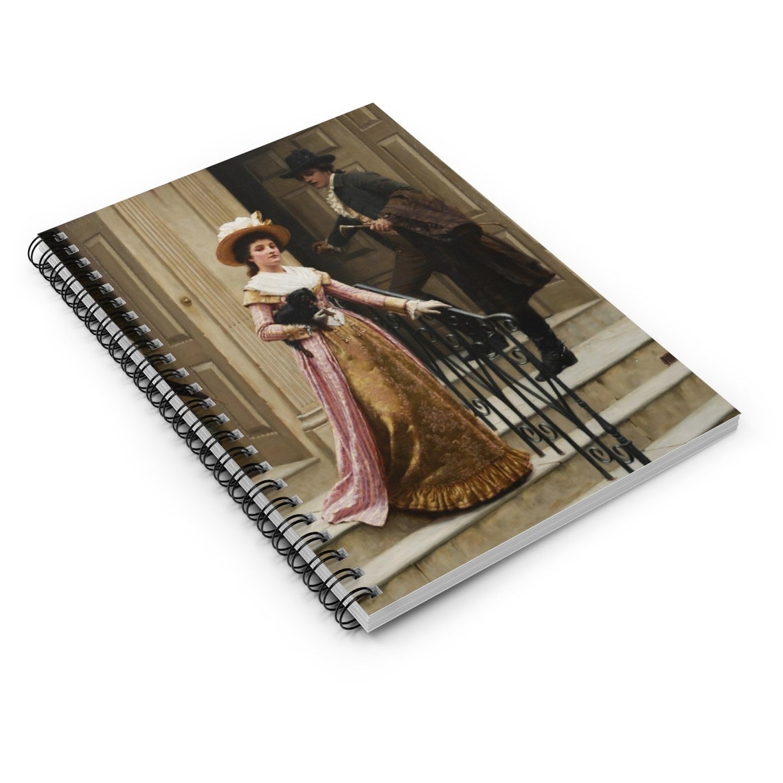Victorian Notebook, Romance Notebook, Spiral Notebook, Vintage Notebook ...