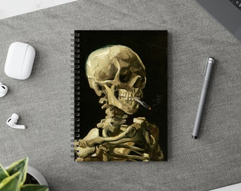 Van Gogh anteckningsbok | Gotisk anteckningsbok | Dödskalleanteckningsbok | Spiralanteckningsbok | Gotisk älskaregåva | Inbunden anteckningsbok | Studentanteckningsbok