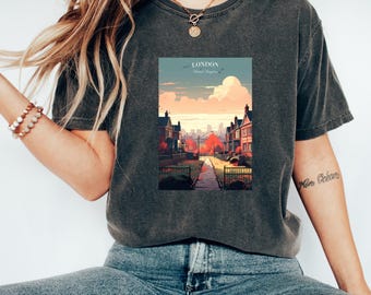 London Tshirt | United Kingdom Tshirt | UK Clothes | London Tshirt | Travel Shirt | London Lover Gift