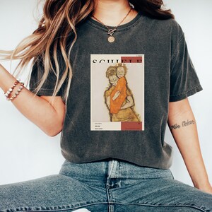 Art Tshirt | Egon Schiele - Mother and Child | Vintage Tshirt | Aesthetic Tshirt | Classic Art Tee