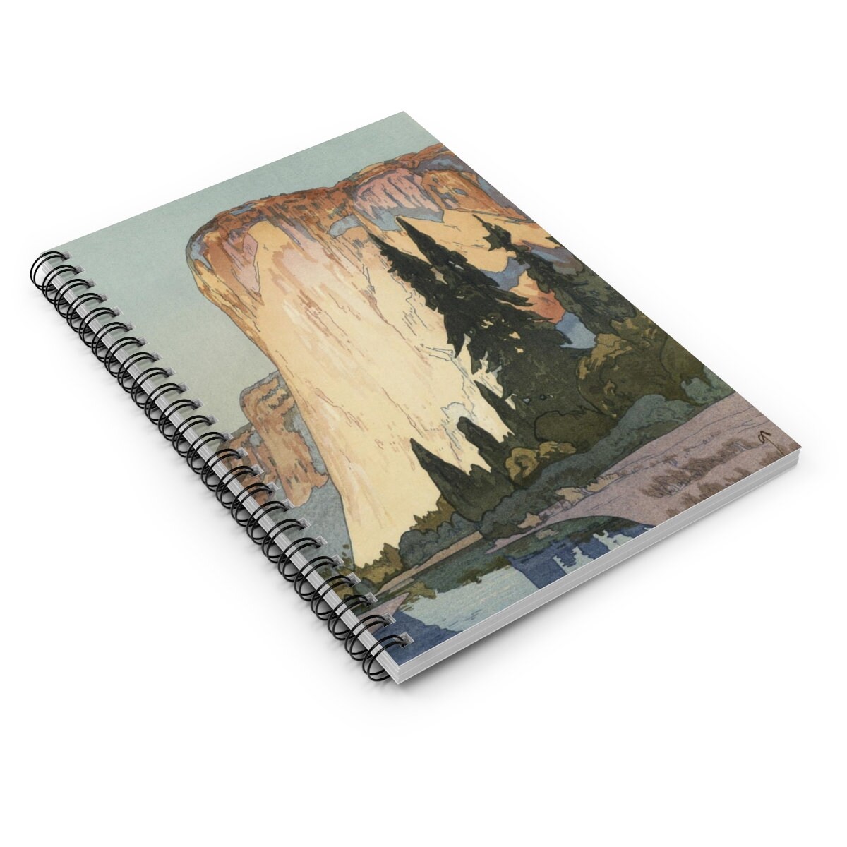 Japanese Notebook, Hiroshi Yoshida Notebook, Japanese Mountain Art ...