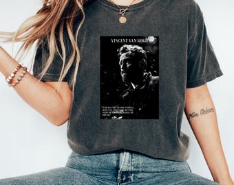 Van Gogh Tshirt | Vincent Van Gogh - Starry Night | Vintage Tshirt | Artistic Tshirt | Aesthetic Tshirt