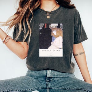 Art Tshirt | Gustav Klimt - Hope I (1903) | Vintage Tshirt | Aesthetic Tshirt