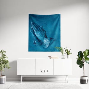 Albrecht Durer Tapestry, Praying Hands Tapestry, Aesthetics Tapestry, Nursery Decor, Classic Tapestry, Vintage Tapestry, Home Decor Art