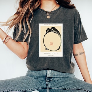 Tshirt Design | Matsumoto Hoji - Japanese Frog | Aesthetic Tshirt | Artistic Print | Unique Tshirt