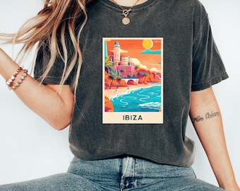 Ibiza Tshirt | Spain Tshirt | Balearic Islands Tee | Ibiza Lover Gift | Travel Shirt | Ibiza Clothes