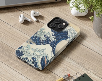 Japanese iPhone Case, Wave iPhone Cover, iPhone 14 Pro Max case, iPhone 11 Case, iPhone 12 Case, iPhone Cover Gift, Japanese Gift