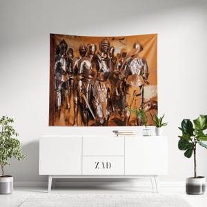 Adolf Menzel Tapestry, Oil Painting Tapestry, Art Tapestry, Home Decor, Wall Art, Landscape Decoration Art,