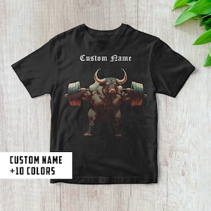 Workout T-Shirt | Squat T-shirt | Custom Bodybuilder T Shirt | Gym T-Shirt | Gym Shirt | Fitness Shirt | Husband Gift | From Daughter