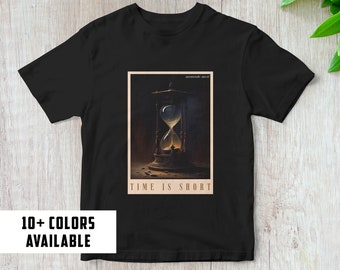 Camiseta Memento Mori | Camiseta Gótica | Camiseta Memento Mori | Presente Memento Mori | Camiseta de Arte | Presente para Ela | Presente para Ele | Camiseta para Exposição