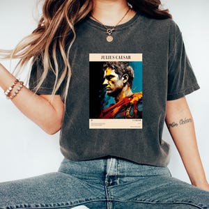 Art Tshirt | Julius Caesar Poster | Vintage Tshirt | Historical Tshirt | Classical Art Tshirt | Wall Art