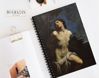 Religious Notebook, Guido Reni Art, Vintage Notebook, Catholic Notebook, Jesus Notebook, Christian Notebook, Christian Art, Journal Gift