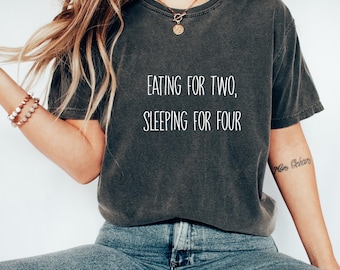 Funny Pregnancy Shirt | Maternity T-Shirt | Expecting Mom Top | Humorous Tee | Pregnancy Announcement Shirt