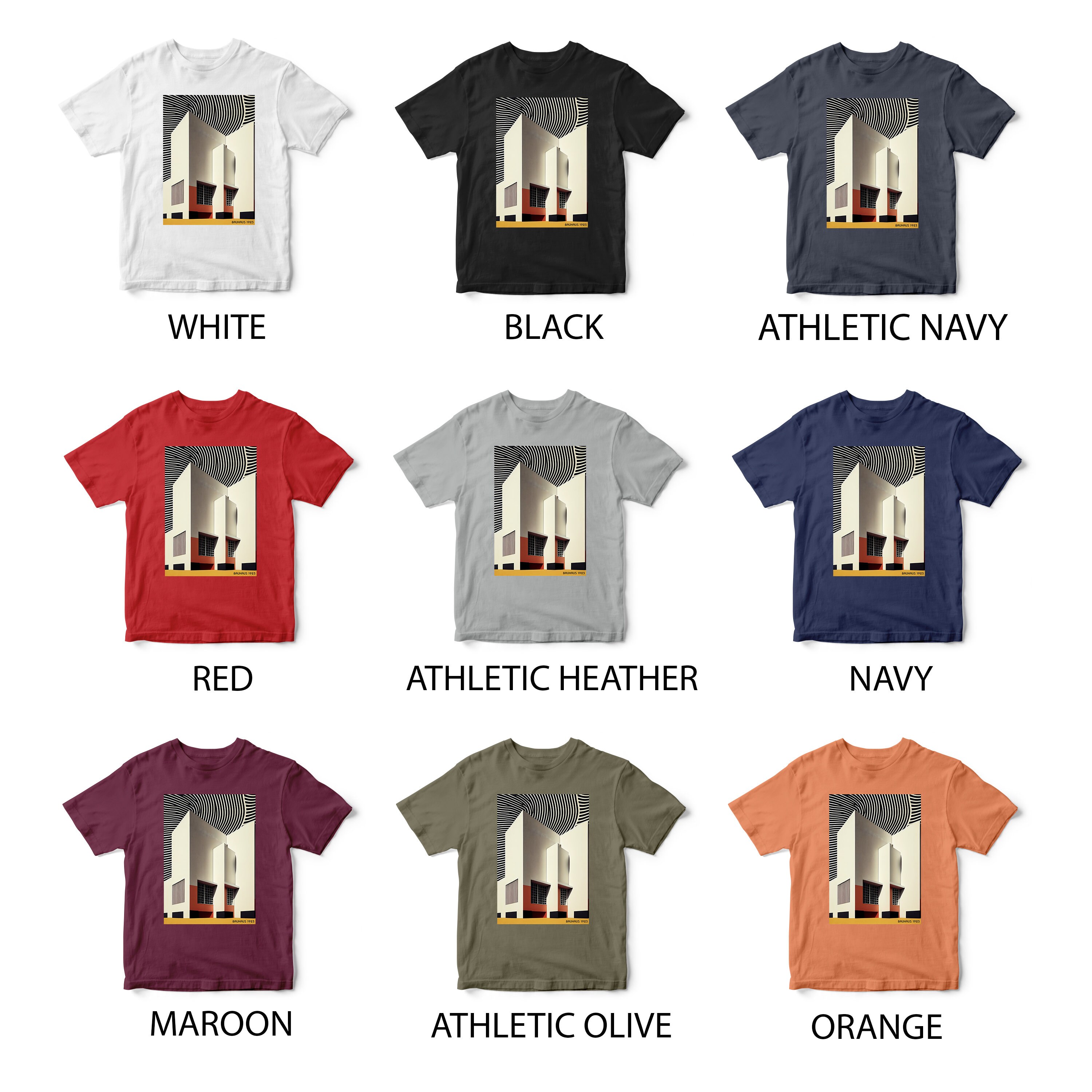 Bauhaus Tshirt | Architecture Tshirt | Vintage Tshirt | Architecture ...