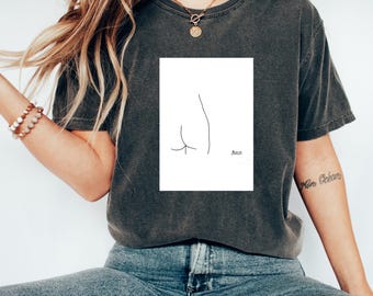 Art Tshirt | Pablo Picasso - Femme (1960) | Vintage Tshirt | Aesthetic Tshirt