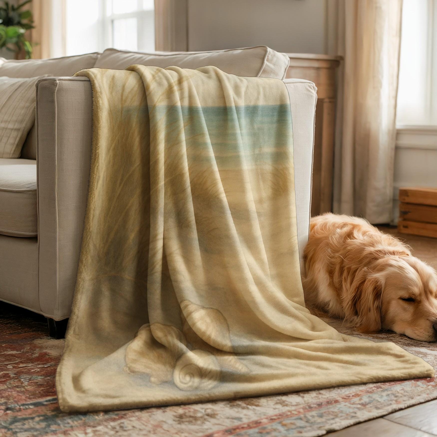 L*e様 iMPeRF Ocean View Woven Throw Blank L*e様 iMPeRF Ocean View