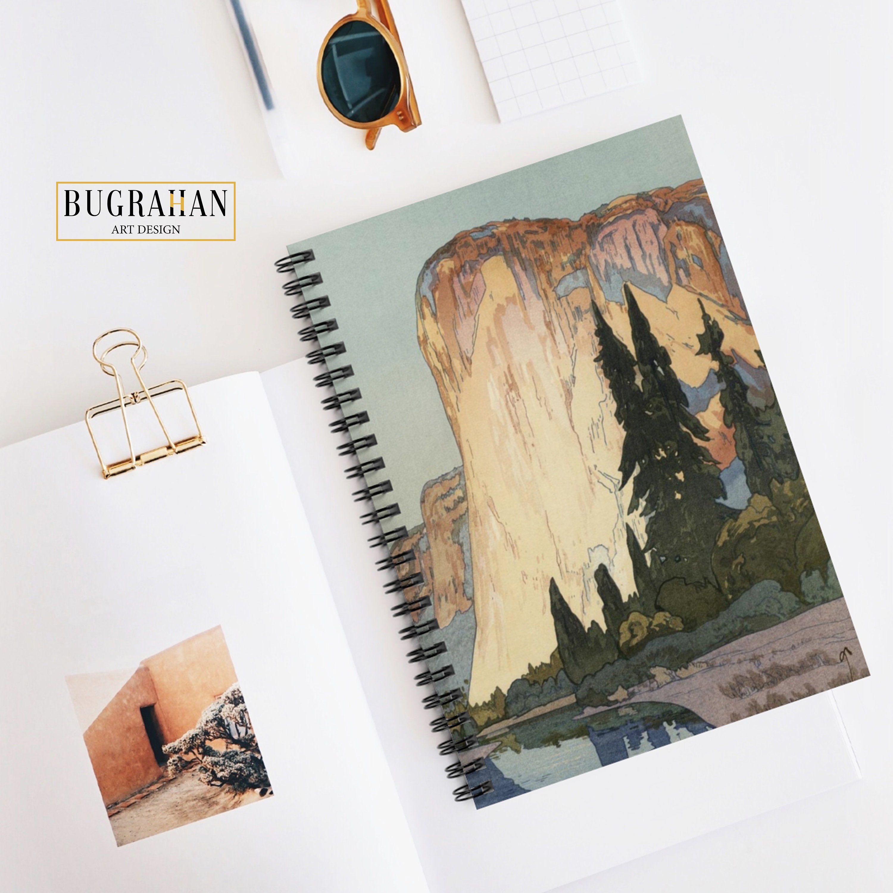 Japanese Notebook, Hiroshi Yoshida Notebook, Japanese Mountain Art ...