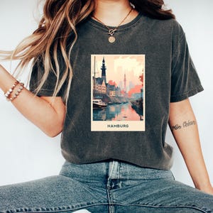 Hamburg Tshirt | Germany Tshirt | German Apparel | Hamburg Tshirt | Travel Shirt | Hamburg Lover Gift