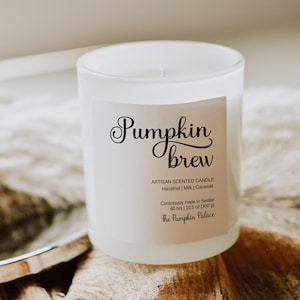 Fully Editable Candle Label, Customizable Canva Template, DIY Minimalist Business Sticker, Instant Download, Editable Product Labels, H300
