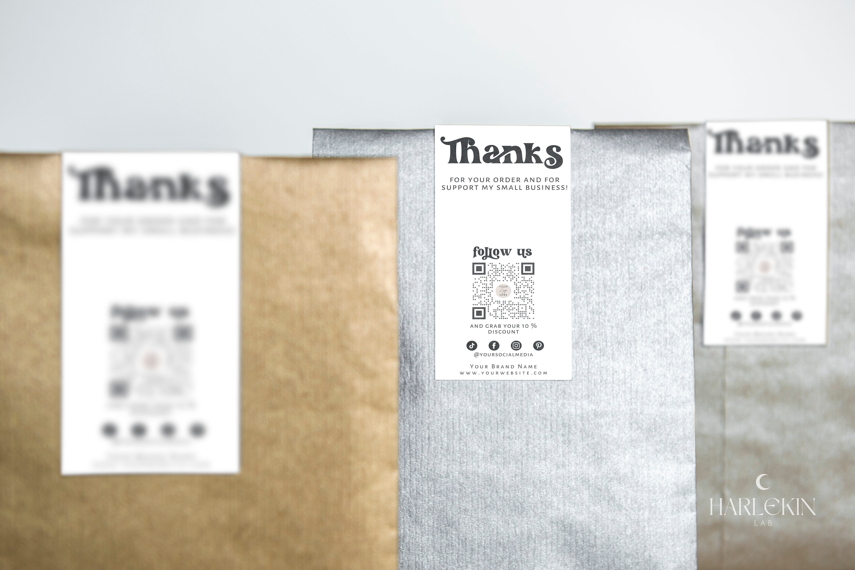 Editable Box Label Template, Shipping Label Design, Order Packaging ...