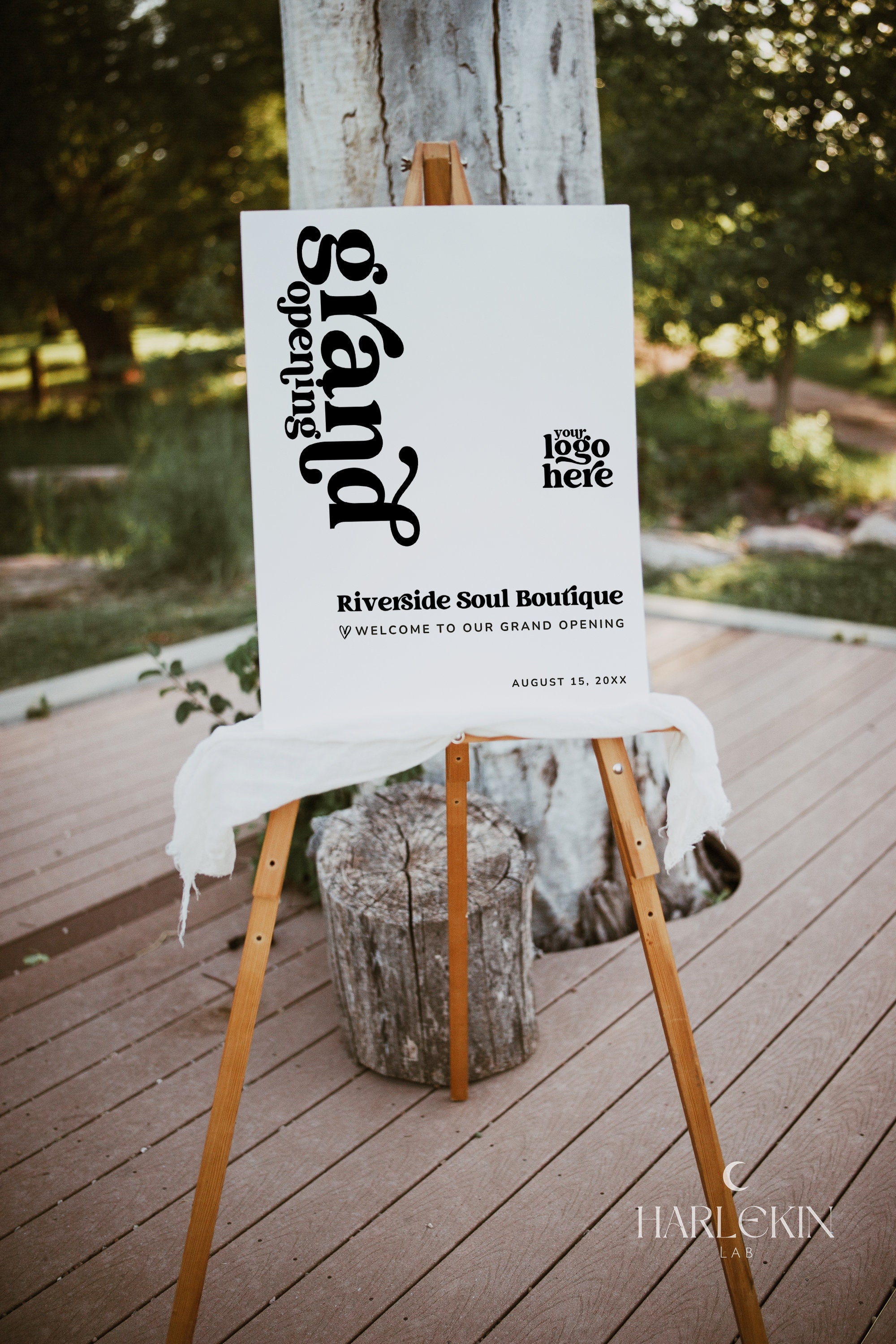 Modern Grand Opening Welcome Sign Template, DIY Printable Corporate ...